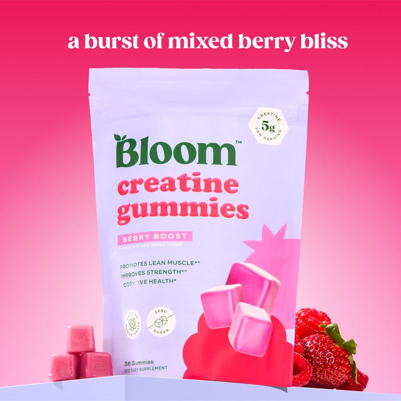 Bloom Nutrition Creatine Gummies
