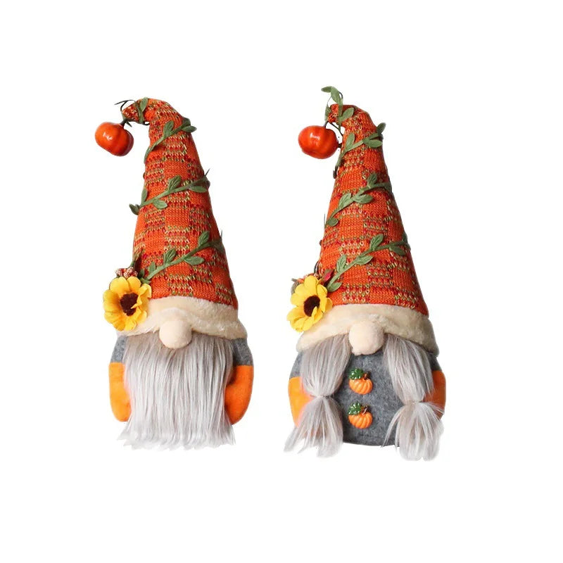 2 Pcs Fall Gnomes Fall Gnome Fall Decor Fall Decorations for Home Thanksgiving Gnomes Fall Decorations Fall Home Decor