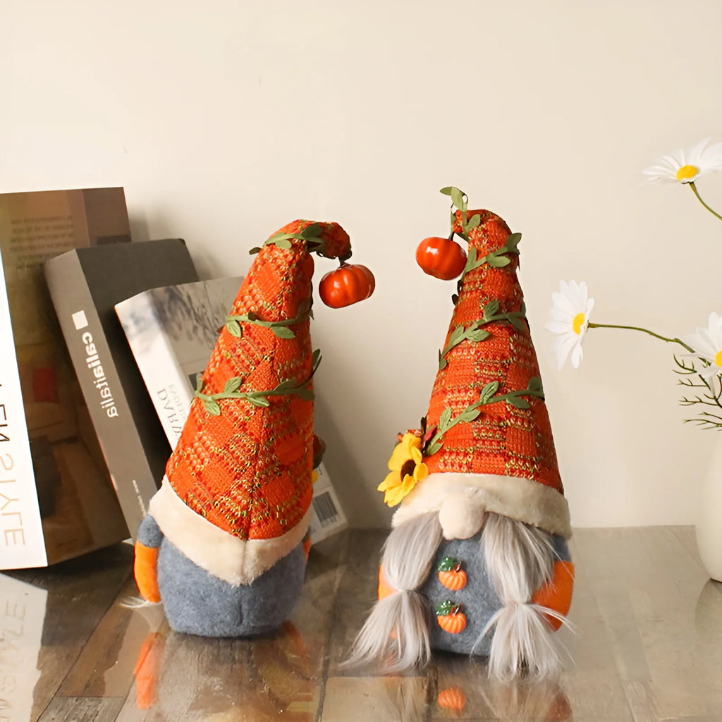2 Pcs Fall Gnomes Fall Gnome Fall Decor Fall Decorations for Home Thanksgiving Gnomes Fall Decorations Fall Home Decor